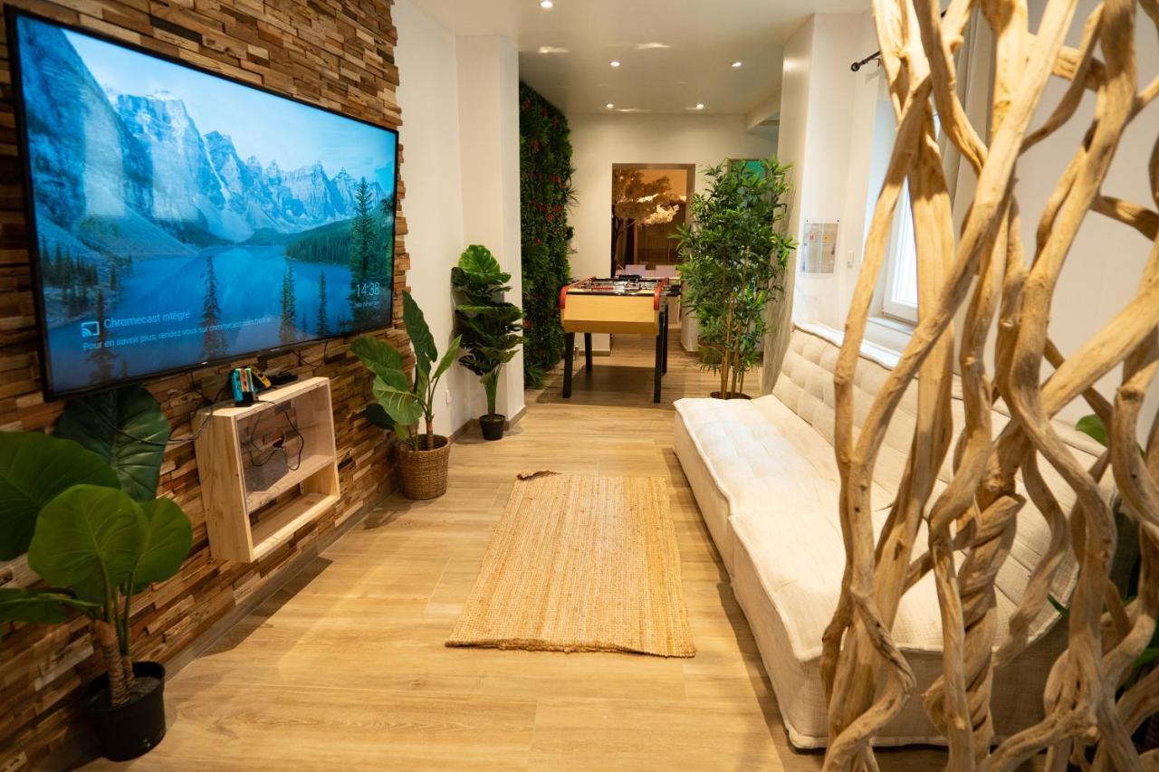 Capsule Thailande I Sauna I Balneo I Console I Jeux En Bois I Cinema I Cour Interieure Trith-Saint-Leger Exterior photo