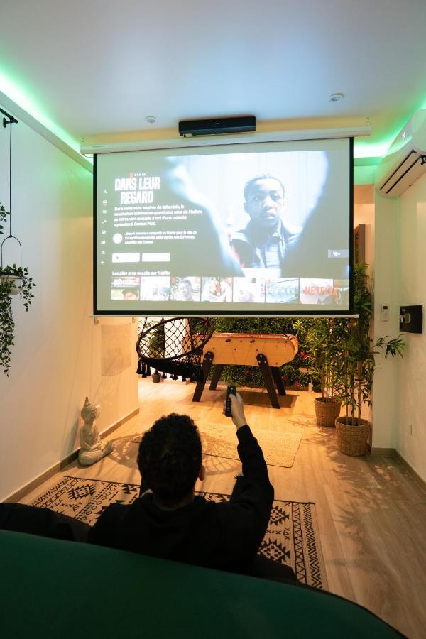 Capsule Thailande I Sauna I Balneo I Console I Jeux En Bois I Cinema I Cour Interieure Trith-Saint-Leger Exterior photo